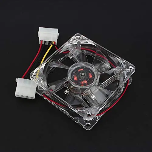 LED Computer PC Case Cooler Fan, DC 12V 4Pin Cooling Fan for Computer Case CPU Heatsink Cooler LED Computer PC Case Cooler Fan, DC 12V 4Pin Cooling Fan for Computer Case CPU Heatsink Cooler