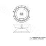 KITCHEN BASICS 101 316048413 and 316048414 Replacement Chrome Drip Pans for Frigidaire Kenmore - Includes 2 6-Inch and 2 8-Inch Pans, 4 Pack