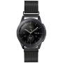 WNIPH 20mm Quick Release Stainless Steel Mesh Watch Band Compatible with Galaxy Watch/ Active2 44mm 40mm / Gear Sport / Gear S2 Classic / Garmin Vivoactive 3, Metal Replacement Sport Strap(Black,20mm)