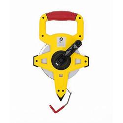 AdirPro Fiberglass 100 Appraiser’s Measuring Tape Tape Rule with Metal End Hook
