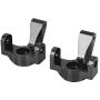 Keen so 2PCS RC Steering Cup, Aluminium Alloy RC Accessory for RGT 136100 1/10 RC Crawler Upgrade Parts