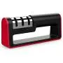 Upgraded Kitchen Knife Sharpener, Ulwae 3-Stage Chef Knife Sharpener to Restore Non-Serrated Knife Blades Quickly, Safely, and Easy to Use for Kitchen, Camping & Hiking Upgraded Kitchen Knife Sharpener, Ulwae 3-Stage Chef Knife Sharpener to Restore Non-Serrated Knife Blades Quickly, Safely, and Easy to Use for Kitchen, Camping & Hiking