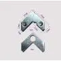 18PCS Silver Metal Photo Frame Hardware Accessories L Shaped Angle Bracket Flat Plate Fastener Tapped Corners Gasket Picture Frame Hanging Hangers Hooks Spring Clips DIY Picture Framing Tools 18PCS Silver Metal Photo Frame Hardware Accessories L Shaped Angle Bracket Flat Plate Fastener Tapped Corners Gasket Picture Frame Hanging Hangers Hooks Spring Clips DIY Picture Framing Tools