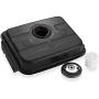 CLEO Gas tank, metal fuel tank with fuel gas cap for Go kart ATV 125-250CC,fits Taotao Go kart and 4 wheel ATV