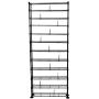 Atlantic Maxsteel 12 Tier Shelving - Heavy Gauge Steel Wire Shelving for 864 CD/450 DVD/Blu-Ray/Games in Gunmetal,38408071