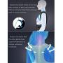 Tcare Posture Corrector with 2-Pieces Aluminum Stick Kyphosis Posture Brace Improve Bad Posture & Back Pain Relief (M)