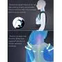 Tcare Posture Corrector with 2-Pieces Aluminum Stick Kyphosis Posture Brace Improve Bad Posture & Back Pain Relief (M)