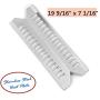 Grill Heat Plate Replacement for Select Broil-Mate 24025HNT 30030HNT and Master Forge 30030MSF, Stainless Steel Heat Tent Shield Plate for Select Fiesta Gas Grills