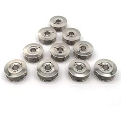 LNKA Metal Bobbins for PFAFF Sewing Machine Parts 9033NS 10 Pack