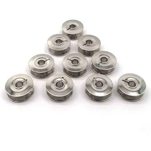 LNKA Metal Bobbins for PFAFF Sewing Machine Parts 9033NS 10 Pack LNKA Metal Bobbins for PFAFF Sewing Machine Parts 9033NS 10 Pack