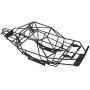 Dilwe RC Car Roll Cage, Metal Black Chassis Frame Roll Cage 1/10 Replacement Part Available for Axial Wraith RR10 90053 90048 RC Car