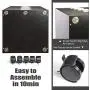 TOPSKY 5 Drawer Mobile Cabinet Fully Assembled Except Casters Built-in Handle (Black) TOPSKY 5 Drawer Mobile Cabinet Fully Assembled Except Casters Built-in Handle (Black)