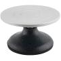 YaeMarine 7'' Diameter Sculpting Wheel Heavy Duty Metal Pottery Decorating Banding Wheel,Joined with A Heavy-Duty Ball Bearing