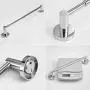 BESy Adjustable Single Towel Bar for Bathroom SUS304 Stainless Steel Towel Holder, Wall Mount with Screws Towel Bar Rod Hotel Style, Polished Chrome,15.2 to 27.8 Inch BESy Adjustable Single Towel Bar for Bathroom SUS304 Stainless Steel Towel Holder, Wall Mount with Screws Towel Bar Rod Hotel Style, Polished Chrome,15.2 to 27.8 Inch