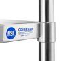 GRIDMANN NSF Stainless Steel Commercial Kitchen Prep & Work Table - 48 in. x 24 in.