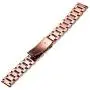 Kartice Bands Compatible with Samsung Galaxy Watch 3 41mm Bands Active 2 44mm 40mm Bands 20mm Solid Stainless Steel Metal Band for Galaxy Active 2 Bands Men Women (Rose Gold)