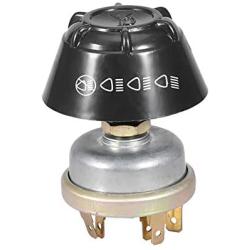 Qiilu 12V Horn Push Button Metal Toggle Switch Waterproof Light Switch for Massey Ferguson Tractor