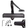 Medium/Heavy Duty Designer Commercial Door Closer - LYNN Hardware DC7016 (US10B Dark Bronze) Surface Mounted, Grade 1- ADA & UL 3 Hour Rated, Adjustable Size 1-6 for entrances & Aluminum storefronts