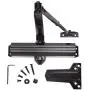 Medium/Heavy Duty Designer Commercial Door Closer - LYNN Hardware DC7016 (US10B Dark Bronze) Surface Mounted, Grade 1- ADA & UL 3 Hour Rated, Adjustable Size 1-6 for entrances & Aluminum storefronts