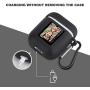 Evangelion - Rei Anime AirPods Case Cover Compatible with Apple AirPods 2 & 1,Full Protective Durable Shockproof Drop Proof Headphone Cases with Keychain