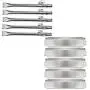 Hisencn Grill Repair Parts Kit for Nexgrill 5 Burner 720-0888, 720-0888N, 4 Burner 720-0830H Stainless Steel Pipe Burner Tube and Heat Heat Shield Tent Plates Flame Tamers Replacement (Silver) Hisencn Grill Repair Parts Kit for Nexgrill 5 Burner 720-0888, 720-0888N, 4 Burner 720-0830H Stainless Steel Pipe Burner Tube and Heat Heat Shield Tent Plates Flame Tamers Replacement (Silver)
