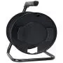 Prime CR003000 Portable Cord Reel with Metal Stand, Black, Holds 100-Ft of Cord Prime CR003000 Portable Cord Reel with Metal Stand, Black, Holds 100-Ft of Cord