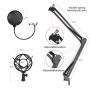 USB Microphone Kit 192KHZ/24BIT Plug & Play MAONO AU-A04 USB Computer Cardioid Mic Podcast Condenser Microphone with Professional Sound Chipset for PC Karaoke, YouTube, Gaming Recording