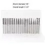 Carbide Burrs Set JESTUOUS 1/8 Shank Diameter Double Cut Tungsten Carbide Burs Rotary File Carving Grinding Bit for Die Grinder Rotary Drill Tool 20pcs Carbide Burrs Set JESTUOUS 1/8 Shank Diameter Double Cut Tungsten Carbide Burs Rotary File Carving Grinding Bit for Die Grinder Rotary Drill Tool 20pcs