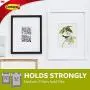 Command PH204-16NA Picture Hanging Strips, Holds up to 12 lbs., 16 pairs (32 strips), Indoor Use, White Command PH204-16NA Picture Hanging Strips, Holds up to 12 lbs., 16 pairs (32 strips), Indoor Use, White