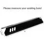 Hisencn 15 inch Heat Plate Replacement for Dyna-glo DGF510SBP, DGF510SSP, Backyard GBC1460W, GBC1461W, BY13-101-001-13, Uniflame GBC1059WB, BHG, 15'' Porcelain Steel Grill Heat Shield Tent Flame Tamer