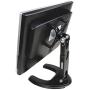 Wearson U-Shape 10'' to 27''inch 180 Degree Adjustable LCD Monitor Stand Mount Folding VESA Monitor Stand All-Metal-Body With VESA Hole 75x75mm 100x100mm
