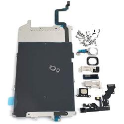 Screen LCD Metal Bracket Front Camera Flex Cable Small Parts Replacement for iPhone 6 Plus (Silver)
