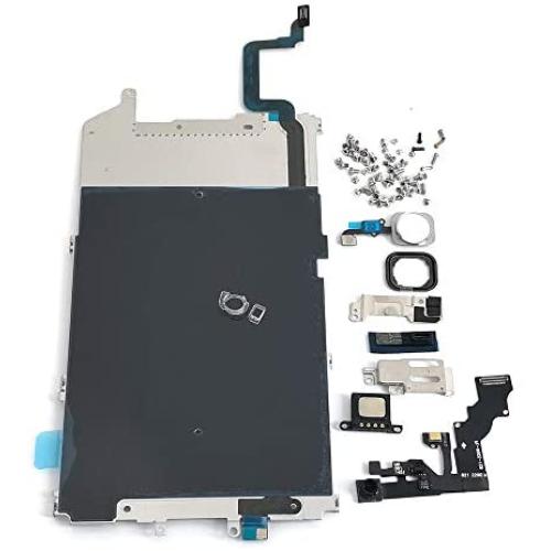 Screen LCD Metal Bracket Front Camera Flex Cable Small Parts Replacement for iPhone 6 Plus (Silver)