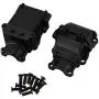 Essenc Metal Wave Box Gear Box Upper and Lower Cover 144001-1254 for 1/14 WLtoys 144001 RC Car Spare Parts,Black Essenc Metal Wave Box Gear Box Upper and Lower Cover 144001-1254 for 1/14 WLtoys 144001 RC Car Spare Parts,Black