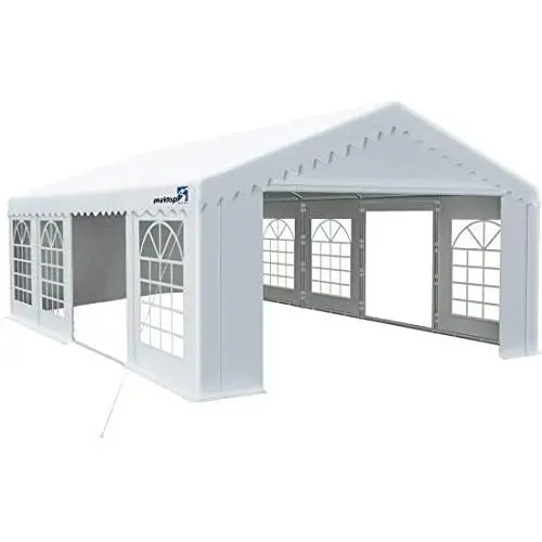 Peaktop Outdoor 13X26 Party Tent Heavy Duty Wedding Tent Outdoor Gazebo Event Shelter Canopy with Carry Bags Peaktop Outdoor 13X26 Party Tent Heavy Duty Wedding Tent Outdoor Gazebo Event Shelter Canopy with Carry Bags