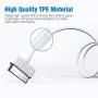 POWERADD Apple Certified iPhone 4 4s 3G 3GS iPad 1 2 3 iPod Touch Nano 30 Pin Charger USB Sync Cable Charging Cord Dock Adapter Data 4 Feet White (1pcs)