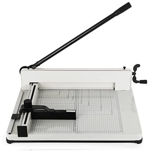 Mophorn Paper Cutter A3 Industrial Heavy Duty Guillotine Trimmer 17Inch 400 Sheets Heavy Duty Paper Cutter Trimmer Machine (A3-17Inch)