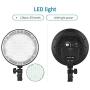 Andoer Photography Studio Softbox Lighting Kit Including 3pcs 45W Bi-Color 5500K Dimmable LED Lights 20 X 28inch Softbox 2m Light Stands Carry Bag for Photo Video Shoot