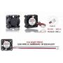 2Packs 25mm x 25mm x 10mm DC Brushless Cooler Cooling Fan 5V 2Pin