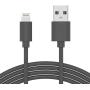 TalkWorks iPhone Charger Lightning Cable 10ft Long Heavy Duty Cord MFI Certified for Apple iPhone 12, 12 Pro/Max, 12 Mini, 11, 11 Pro/Max, XR, XS/Max, X, 8, 7, 6, 5, SE, iPad - Grey