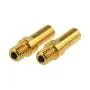 Yaruijia Titanium Alloy Bolt V Brake Bosses Post Ultralight M8 M10 Pitch 1.25mm MTB BMX Bike Service Parts (M8x1.25mm, Gold)