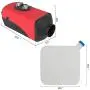 Happybuy 3KW Diesel Parking Heater 12V Diesel Air Heater 3000W Diesel Heater Double Mufflers with LCD Thermostat for RV Boats Car Bus Caravan Motorhome
