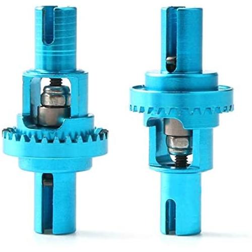 VERBAY RC Car Spare Parts 1/28 Scale RC Car Parts for K989-26 Upgrade Metal Differential Mechanism for K969 K979-2Pcs