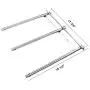 Hisencn Replacement Rebuild Kit fits Sonoma CGR27, CGR27LP, CGR30, CGR30LP Gas Grill Stainless Steel Burner, Stainless Steel Heat Plates Tent Hisencn Replacement Rebuild Kit fits Sonoma CGR27, CGR27LP, CGR30, CGR30LP Gas Grill Stainless Steel Burner, Stainless Steel Heat Plates Tent