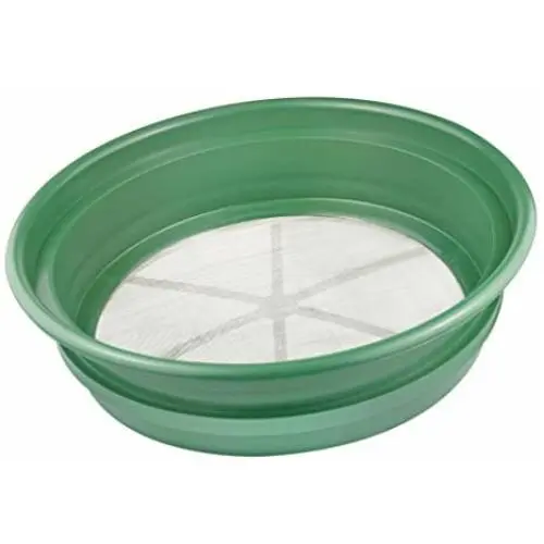 SE Patented Stackable 13-1/4'' Sifting Pan, Mesh Size 1/30'' - GP2-130 SE Patented Stackable 13-1/4'' Sifting Pan, Mesh Size 1/30'' - GP2-130
