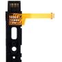 Side Rail with Ribbon Cable for Switch Joy Con, NS Metal JoyCon Rail Replacement Part (Left+Right)