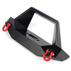 LCX 1/10th RC Crawler Car Metal Front Bumper for TRX4 TRX-4 Axial SCX10 II 90046 90047 SCX10, Upgrades Parts Accessories