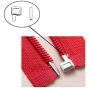 Kare & Kind Zipper Repair Kit - 4 Sizes and 4 Colors - 16 Sets of Zipper Boxes and Insertion Pins, 16 Pairs Zipper Top Stop, 16 Pcs Zipper Bottom Stop - Sizes 3/ 5/ 8/ 10 - Repair, Replacement, Sewing
