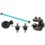Bonarty RC Car Parts - Upgrade Metal Differential with Gear and Gear Box Housing for 1/18 WLtoys A949 A959 A969 A979 K929 K929 RC Car