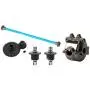 LoveinDIY RC Car Parts Upgrade Metal Differential with Gear and Gear Box Housing for WLtoys 1/18 A949 A959